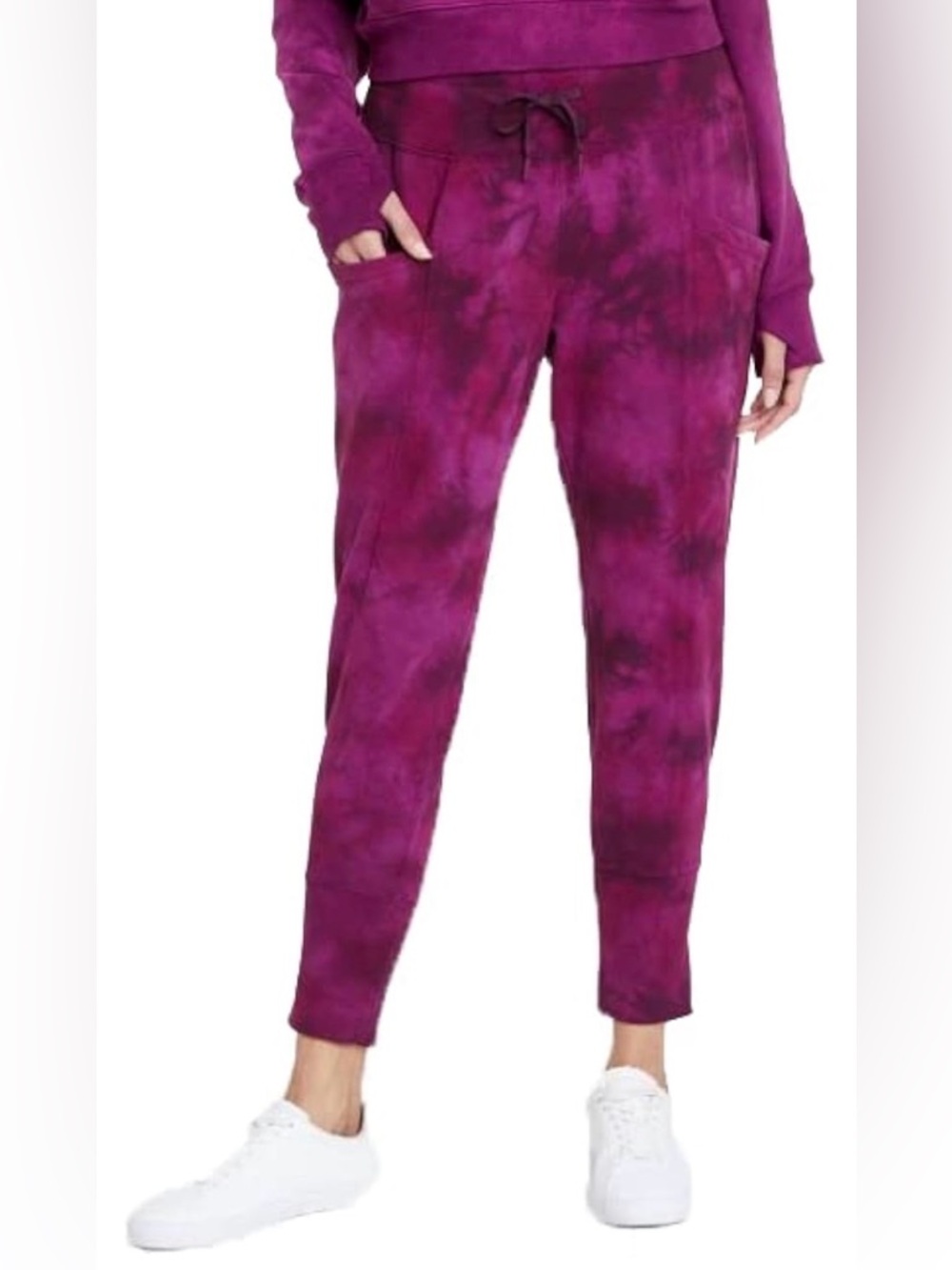 Target Plum Tie-Dye Jogger Pants Size Medium